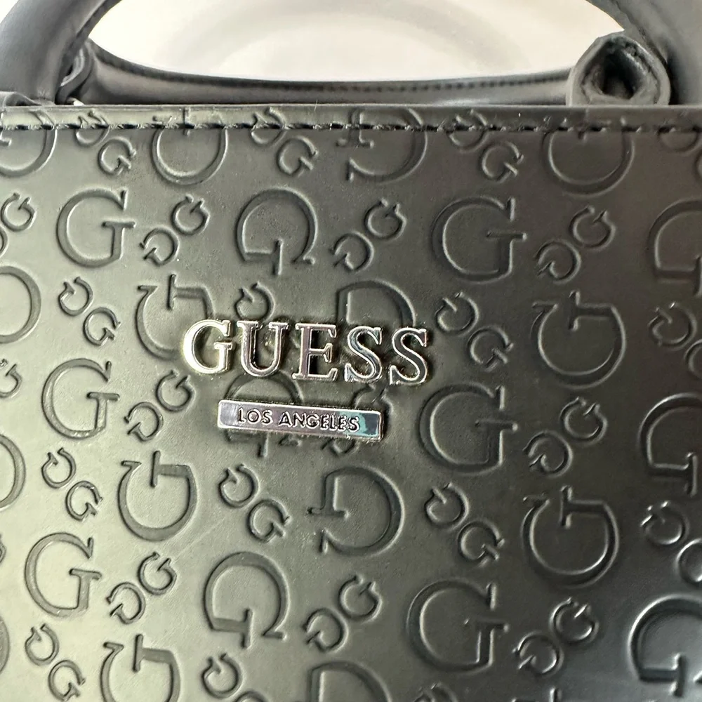 Guess Black Satchel Bag - Picture 9 of 9